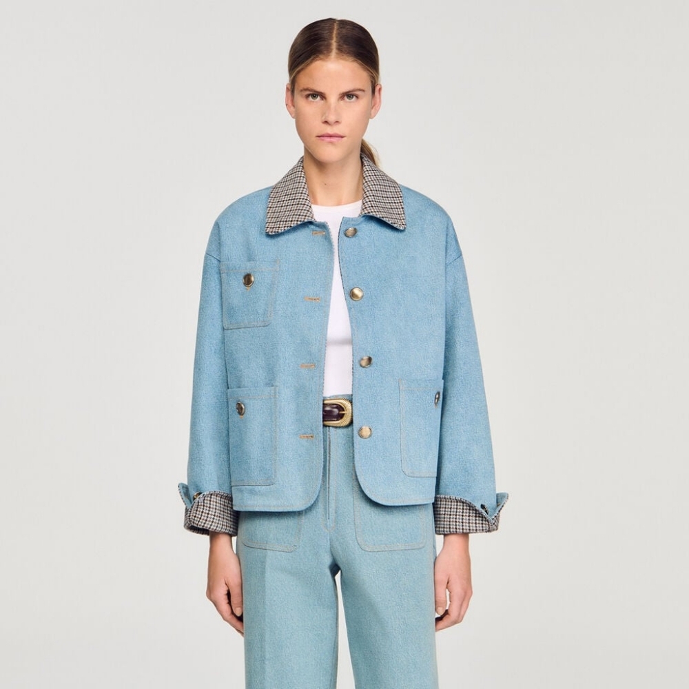 Sandro Denim Jacket - Picture 3 of 7